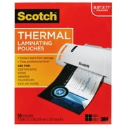 Scotch Thermal Laminating Pouches, Letter Size, 50 Per Pack, 2 Packs