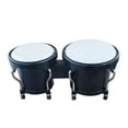 thumbnail image 4 of Instruments de Musique à Tambour, Instruments de Percussion, Éducation Précoce, Bongo Accordable Noir, 4 of 7