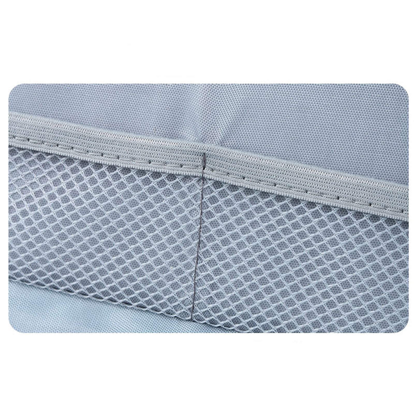 Wovilon 5 Pack Multi-Layer Fabric Pencil Case, 8.6"x2"x3" Japanese Korean Style Pen Holder, Large Capacity Stationery Organizer, Wear-Resistant Student School Bag