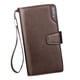 thumbnail image 3 of Cartera plegable para hombre Soledad con cremallera marrón, 3 of 10