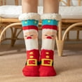 thumbnail image 1 of Jusqu'à 10 $ Bas Rouges d'Hiver Chaussettes de Noël Chaussettes de Sol Chaussettes de Neige Chaussettes Lune Chaussettes en Peluche en Velours Corail pour Enfants Chaussettes de Maison pour Dormir Chaussettes de Tapis Couvre-Jambes, 1 of 4