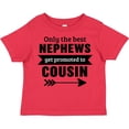 thumbnail image 3 of Inktastic Only the Best Nephews Get Promoted to Cousin Boys or Girls Toddler T-Shirt, 3 of 5