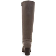 Giani Bernini Womens Adonnys Leather Wide Calf Knee-High Boots