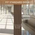 thumbnail image 3 of Passage Door Lever Keyless Reversible Heavy Duty Lock Interior Stain Nickel Door Handles for Hallway & Closet, 3 of 6