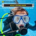 thumbnail image 6 of Body Glove -  Enlighten II - Adult Diving Mask - Adult,One Size, Blue, 6 of 7
