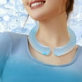 thumbnail image 3 of Weloille 300ml Neck Cooler Ice Cold Ring, Wearable Body Cooling Tube for Heat and Hot Weather, Ice Collar for Outdoor Workers, Sports, Relief from Hot Flashes or Fever, 3 of 5