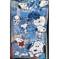 thumbnail image 1 of Exclusiva! Cobija Frazada Ultra Suave Snoopy Collage Azul, 1 of 1