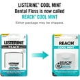 thumbnail image 5 of REACH Cool Mint Dental Floss, Plaque Remover for Teeth, Shred Resistant, Waxed, 55yd - 2 Pack, 5 of 8