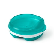 OXO Tot Divided Feeding Dish With Removable Ring, Teal