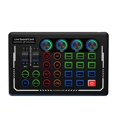 thumbnail image 1 of V88 Audio Mixer USB External Sound Card Headset Microphone Live Broadcast Sound Card for Mobile Phone Computer, 1 of 5