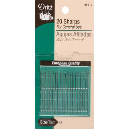 Sharps Hand Needles - Dritz Sharps Hand Needles 20/Pkg-Size 7