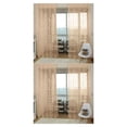 thumbnail image 3 of Naiovety Nuevo tul gasa puerta bufanda cenefas cortina transparente ventana cortinas Type5 NO5 Naiovety CBP009873, 3 of 6