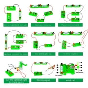 OSOYOO Science Learning kit,Electricity and Magnetism Experiment Set,Building Circuits,for Students