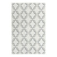 thumbnail image 3 of Unique Loom Outdoor Trellis Collection Area Rug - Parmaklik (6' x 9' Rectangle Ivory/Navy Blue), 3 of 7