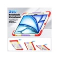 thumbnail image 3 of Case for iPad Air 13 inch M3 2025 / M2 2024 with Built-in Screen Protector, 360° Rotating Stand, Adjustable Shoulder Strap, Pencil Holder, 3 of 7