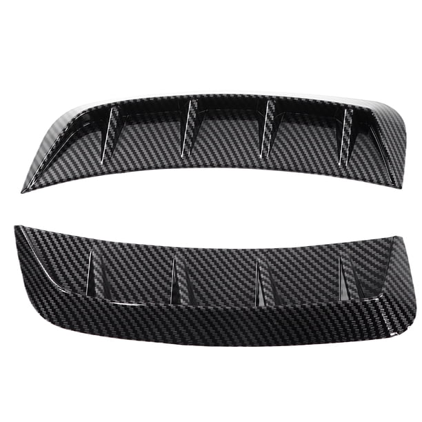 Divisor de Ventilacia de Aire Lateral, Estilo de Fibra de Carbono de Recorte de Ventilacia para Lateral para la decoración de la decoración