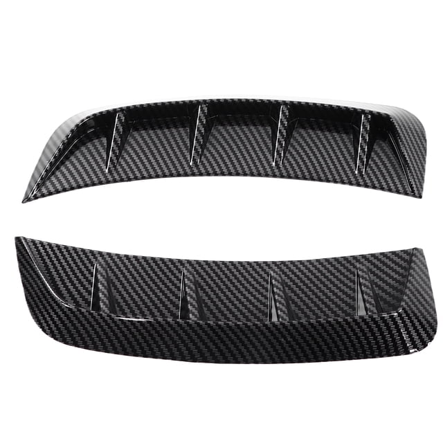 Divisor de Ventilacia de Aire Lateral, Estilo de Fibra de Carbono de Recorte de Ventilacia para Lateral para la decoración de la decoración