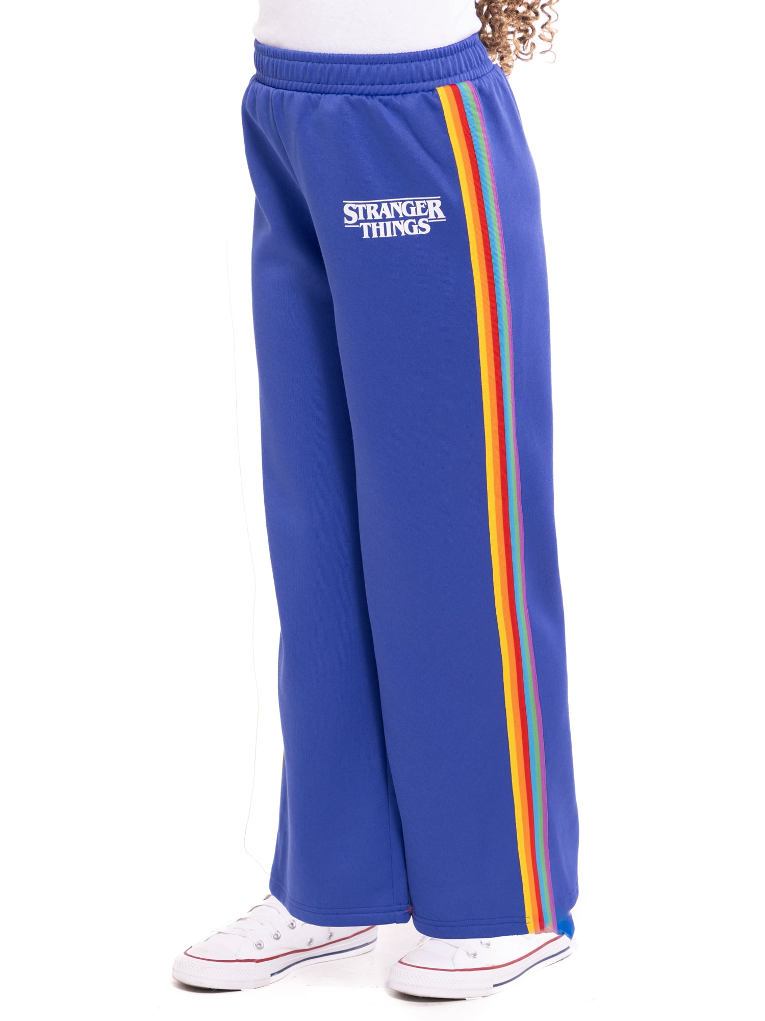 Stranger Things Girls Active Track Pants, Sizes 4-16