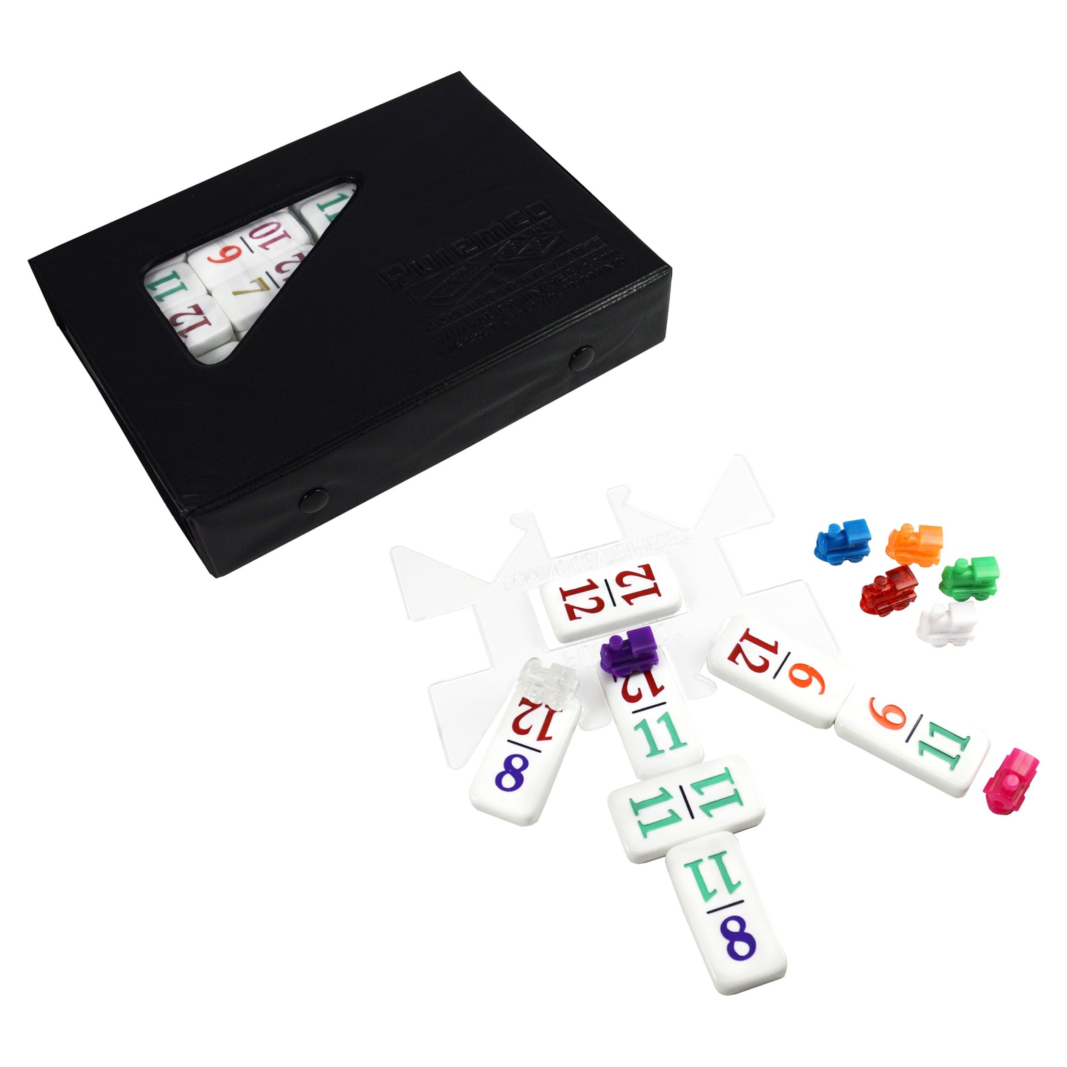 Puremco Double 12 Numbered Dominoes Game photo 3