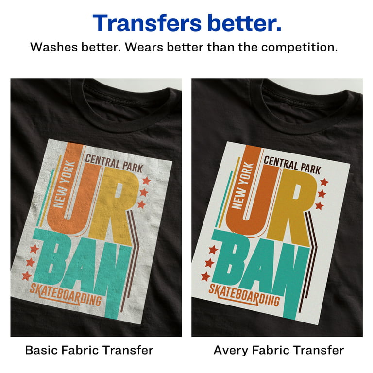 PPD Inkjet Premium Iron-On Light T Shirt Transfer Paper 11 x 17 Pack of 20 Sheets (PPD007-20)