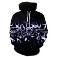 thumbnail image 4 of Sudadera con capucha con estampado 3D de flores y hojas para hombre, sudaderas de moda de manga larga con estampado de plantas coloridas, sudaderas de gran tamaño, 4 of 4