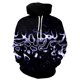 thumbnail image 5 of Sudadera con capucha con estampado 3D de flores y hojas para hombre, sudaderas de moda de manga larga con estampado de plantas coloridas, sudaderas de gran tamaño, 5 of 5