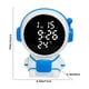 thumbnail image 3 of Reloj despertador electrónico Astronaut Cub con modo nocturno ajustable y monitoreo de temperatura interior real para mayor comodidad y despertador., 3 of 7