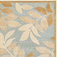 thumbnail image 5 of SAFAVIEH Martha Stewart Leafy Glade Floral Area Rug, Geyser, 8' x 11'2", 5 of 6