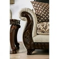thumbnail image 4 of Furniture of America Esterbrook Chenille Upholstered Loveseat in Beige, 4 of 6