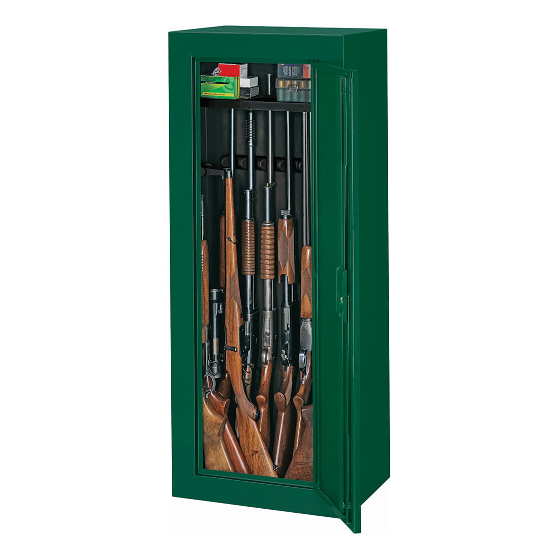 Stack On 14 Gun Security Cabinet Hunter Green Walmart Com