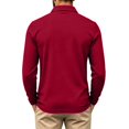 thumbnail image 5 of Mfakffe Polo Shirts For Men Long Sleeve Golf Shirts Quick Dry Lightweight 3-Button Performance Work Fishing Athletic, 5 of 5