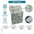 thumbnail image 6 of Teal White Birds Table Runner 90 Inches, Vintage Animals Farmhouse Retro Art Bed Runner Dresser Scarves Tabletop for Indoor Outdoor Parties/Ceremony/Banquet, 13" x 90", 6 of 8