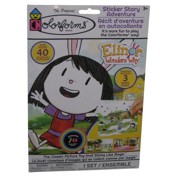 Elinor Wonders Why (2022) Colorforms Sticker Set
