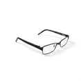 thumbnail image 3 of Contour Men's FM11018 Rectangular Prescription Eyeglasses with Case, Satin Black, 3 of 6