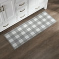 thumbnail image 2 of VHC Brands Annie Buffalo Check Grey Indoor Rug Rect 17x48, Polyester Area Rug, Accent Rug, Floor Decor, Annie Buffalo Check Collection, Rectangle 17x48, Ash Grey, 2 of 3