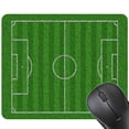 thumbnail image 5 of Seitruly Alfombrilla de ratón para juegos de campo de fútbol de 24x20CM para hombres y niños, alfombrilla de ratón de goma para juegos, alfombrilla Verde blanco 24*20 CM 2piezas, 5 of 5