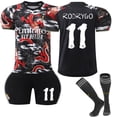 thumbnail image 1 of Maillot de Football pour Garçons et Filles VINI JR.7 BELLINGHAM 5 RODRYGO 11 MODRIC 10 Enfants, 1 of 2