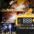 thumbnail image 4 of TOOLIOM 135A 110V Stick Welder MMA ARC Welder DC Inverter MINI Welding Machine, 4 of 8