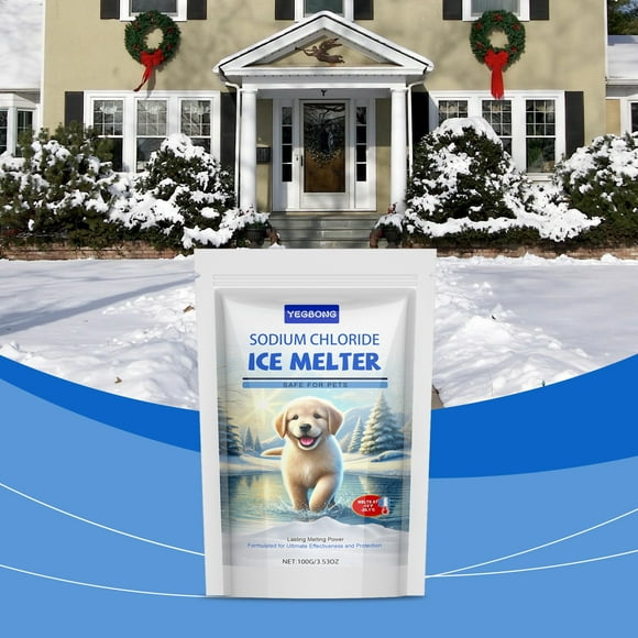 Pet Ice Melt For Concrete Ice Melt Pet Friendly And Ice Removal Sidewalk Ice Melt Pet Friendly Ice Melt,1Pc Ice Melting Agent Clearance