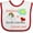 White and Red, variant on Inktastic Someone in South Carolina Loves Me Boys or Girls Baby Bib