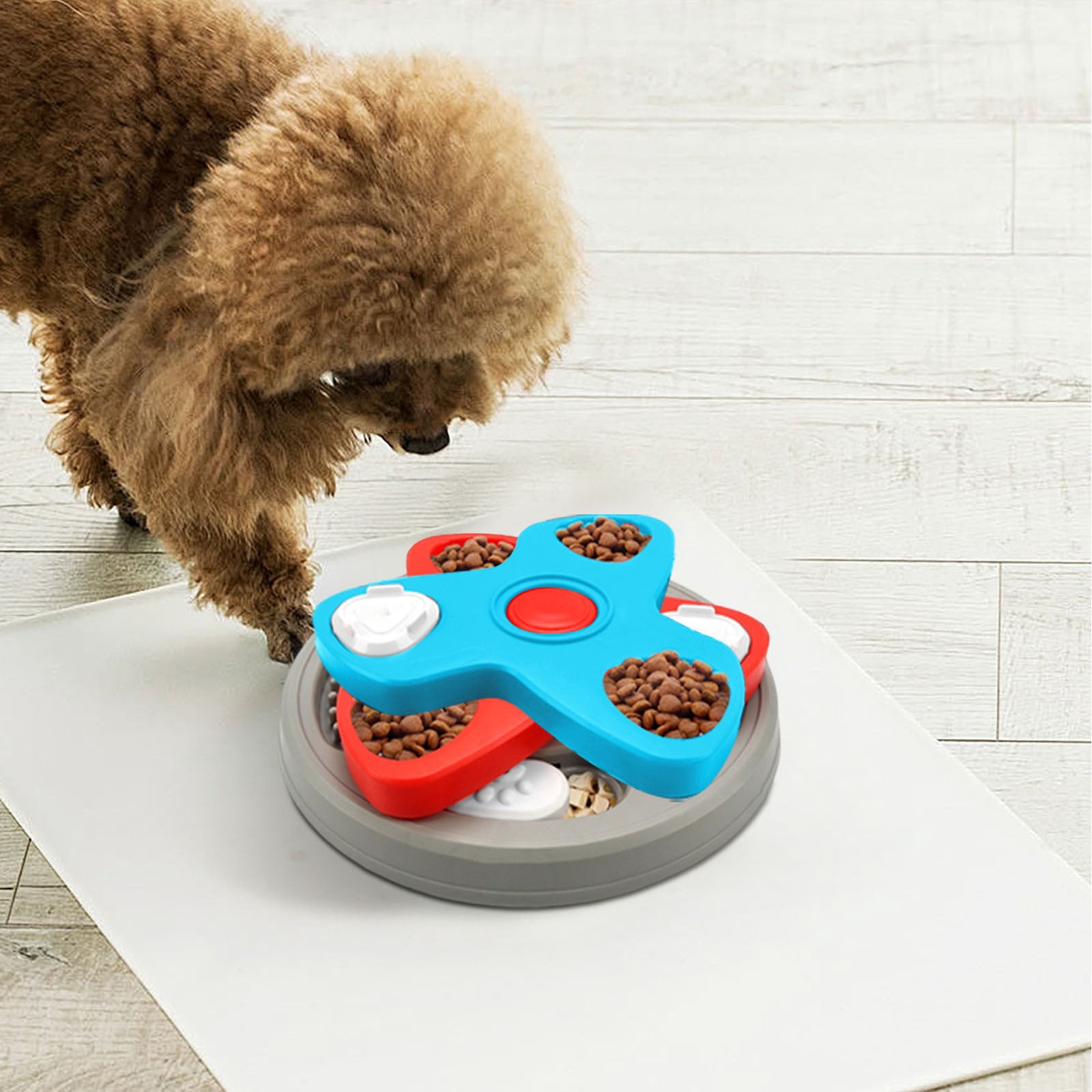 3-Level Dog Puzzle Toy - Interactive IQ Training & Brain Stimulation Game for Small, Medium & Large Dogs - Slow Feeder Treat Dispenser for Smart Dogs