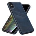 thumbnail image 3 of Allytech Wallet Case for iPhone XS/X - 2 Card Holder - Military Grade Drop Protection - Ultra Slim & Protective - Premium PU Leather Shockproof Phone Case for Women & Men - Blue, 3 of 7