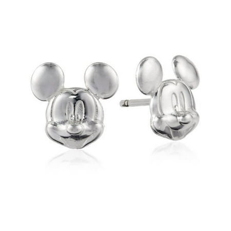 - Mickey Mouse Sterling Silver Stud Earrings Jewelry