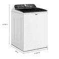 thumbnail image 3 of WHIRLPOOL WTW6157PW high efficiency top load washer, 3 of 5