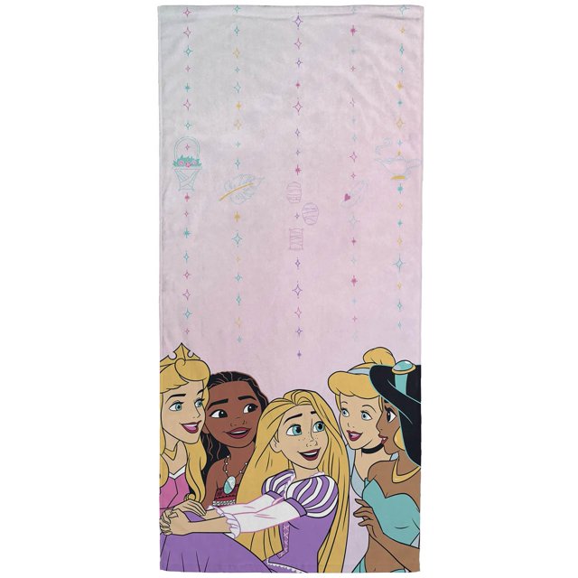 Toalla de playa de algodón para niños Jay Franco Disney Princess, 71 x 147 cm