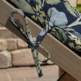 thumbnail image 4 of ARDEN Foam Outdoor Chaise Lounge Cushion, 21 x 72, made with ProFoam, Rain-proof, Fade Resistant, Sapphire Morrison Floral, 4 of 9