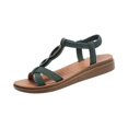 thumbnail image 2 of YOUYEDIAN Orthopedic Sandals for Women Summer Casual Arch Support Walking Shoes Comfy Non Slip Slip on Open Toe Slippers, 2 of 8