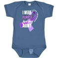 thumbnail image 3 of Inktastic I Wear Purple for My Aunt Lupus Awareness Boys or Girls Baby Bodysuit, 3 of 5