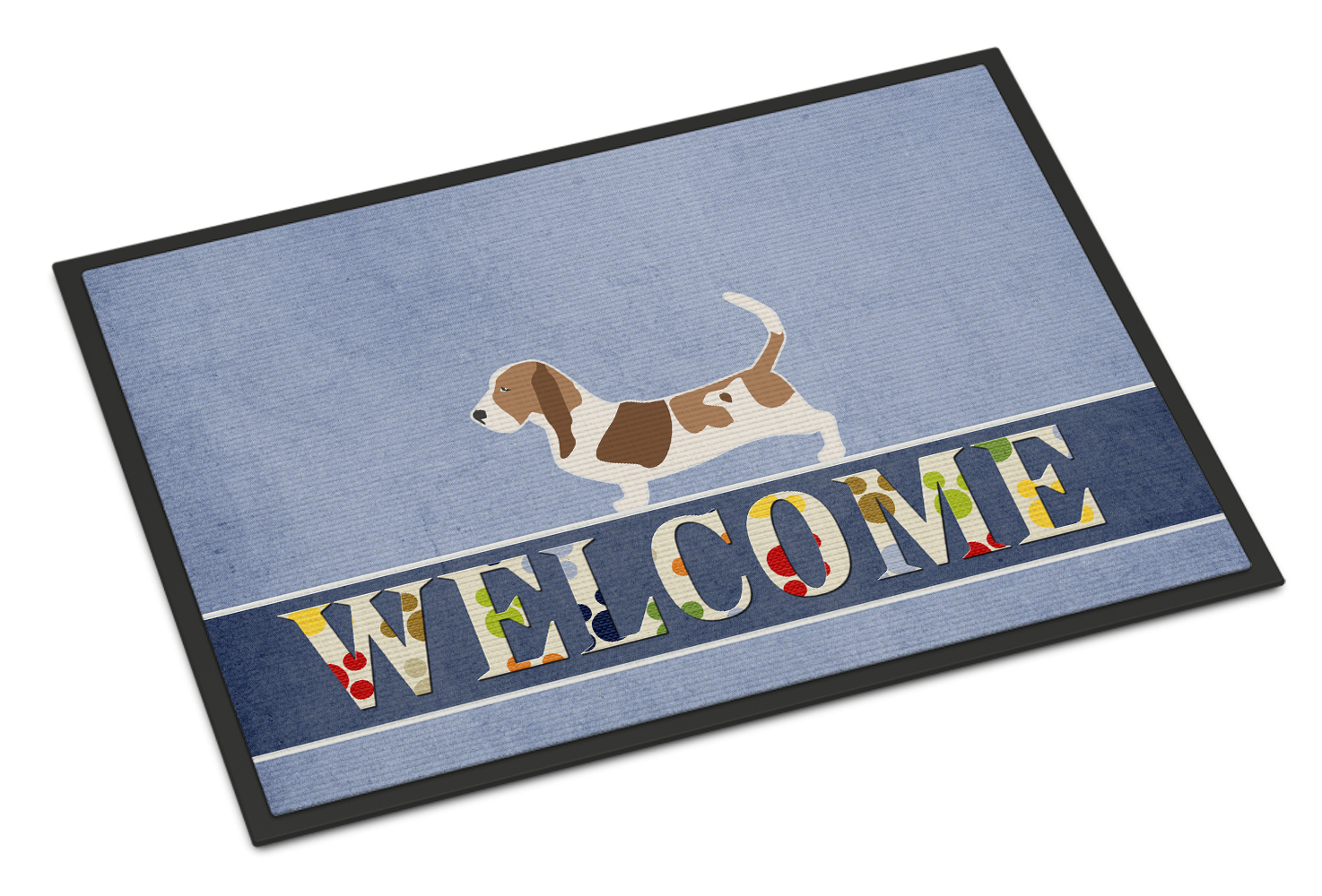 Basset Hound Door Mat
