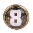 thumbnail image 2 of veasfak Bouton Rond vintage pour Chambre d'Enfants Tiroir de Cabinet Poignée Numéro 8, 2 of 8